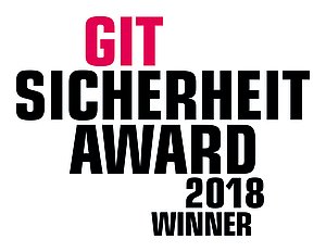 Ausgezeichnet mit dem GIT SICHERHEIT AWARD 2018